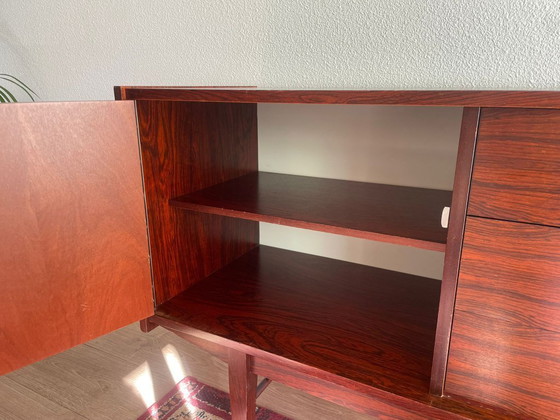 Image 1 of Danish rosewood sideboard with bookmatched veneer