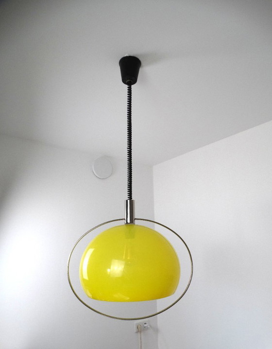 Image 1 of Lampe à suspension vintage Temde Leuchten