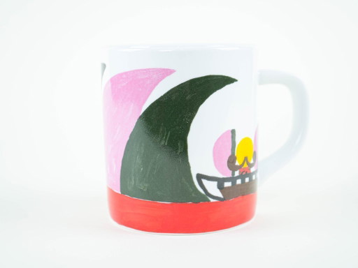 Tazza in porcellana, design danese, anni '90/2000, produttore: Royal Copenhagen