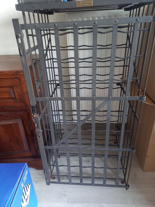 Antique wine rack