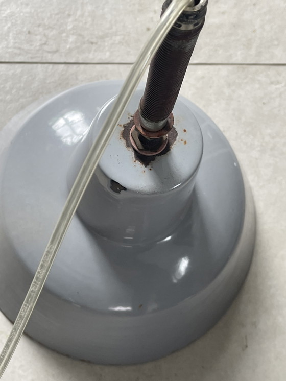 Image 1 of Emaille industriële lamp 