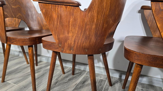Image 1 of Esszimmerstühle von Oswald Haerdtl für Ton, 4er-Set