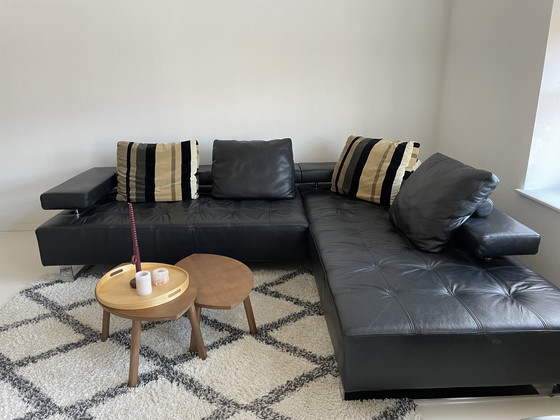 Image 1 of Divano angolare in pelle Montel Chaise Longue