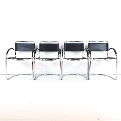 4X Chaise Bauhaus vintage