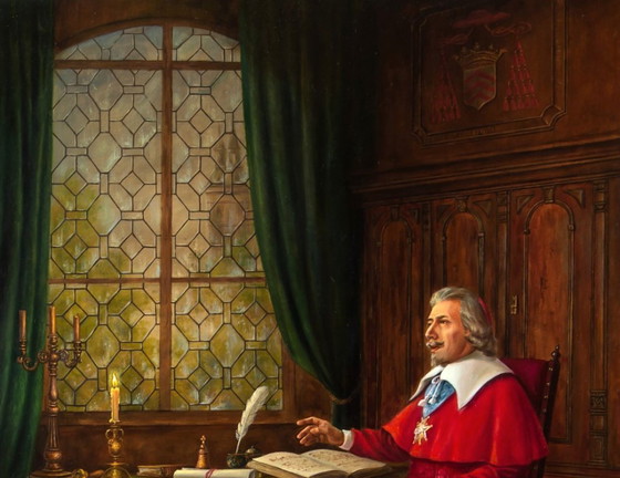 Original Oil Painting You Made A Mistake - Based On A. Dumas's "The Three Musketeers" – Paintings & Drawings (photo 5 of 7)
