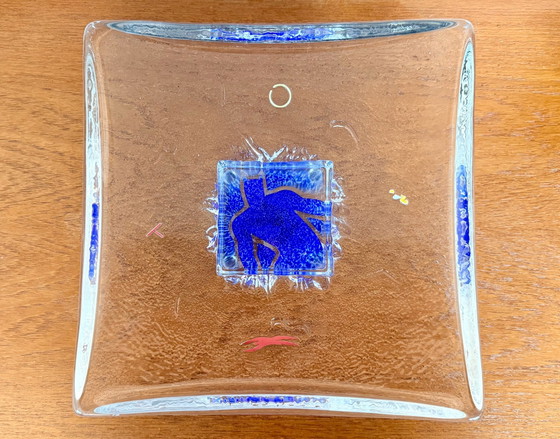 Kosta Boda Schale von Bertil Vallien, Schalen, Glas, Blau (Foto 7 von 9)