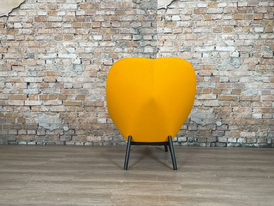 HAY Uchiwa - gelb | Doshi Levien – Sessel, Stoff, Holz (photo 6 of 15)