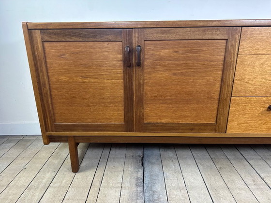 Image 1 of Vintage Scandinavian teak sideboard, 1970s