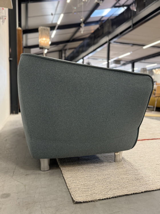 Image 1 of Pode Turia Bank 3 Zits blauw stof