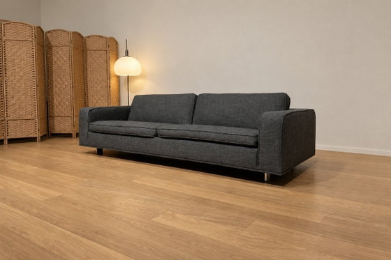 Canapé design italien gris nouvellement rembourré – Canapés 3 places, Other (photo 4 of 10)