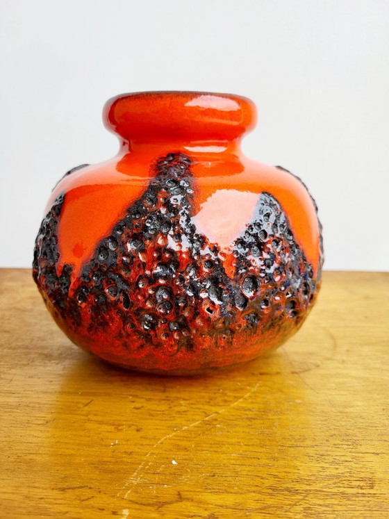 Image 1 of Vintage ceramic Fat Lava vase, Germany, 1970s
