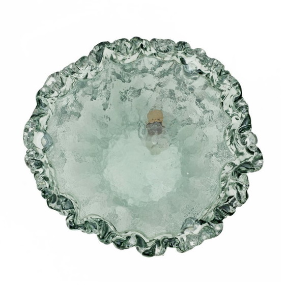 Image 1 of Coppia di tavolini in vetro di Murano color acquamarina di Tokujin Yoshioka