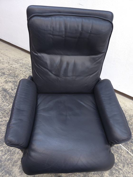 Image 1 of De Sede ds 61 Armchair with Footstool Designer Armchair Leather Armchair Chair Paris