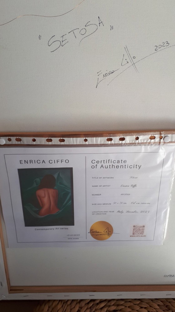 Image 1 of Enrica CIFFO - Setosa - Tableau d'artiste