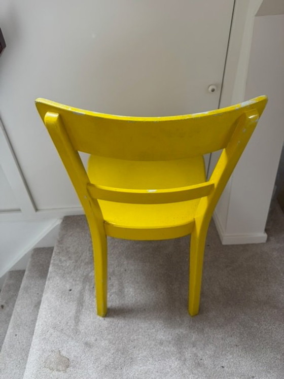 Set van 8 originele vintage Horenglarus stoelen – Zwitsers design – Horgenglarus, Eetkamerstoelen, Wood (photo 25 of 29)