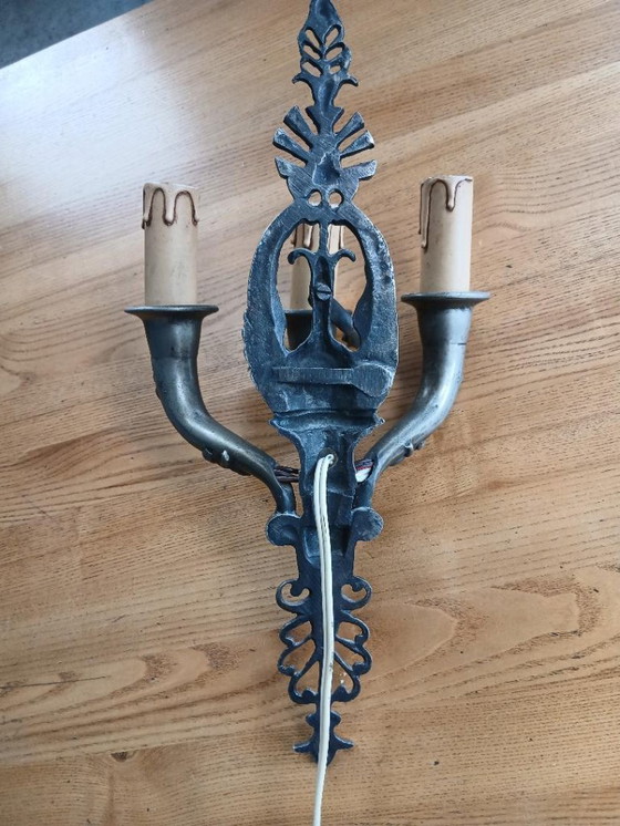 Image 1 of Aplique de bronce Imperio del Cisne Siglo XIX