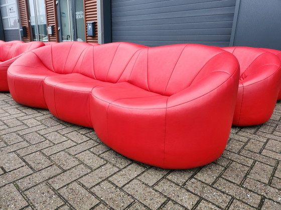 Image 1 of Ligne Roset - (6) pumpkin 3-zitsbank by Pierre Paulin