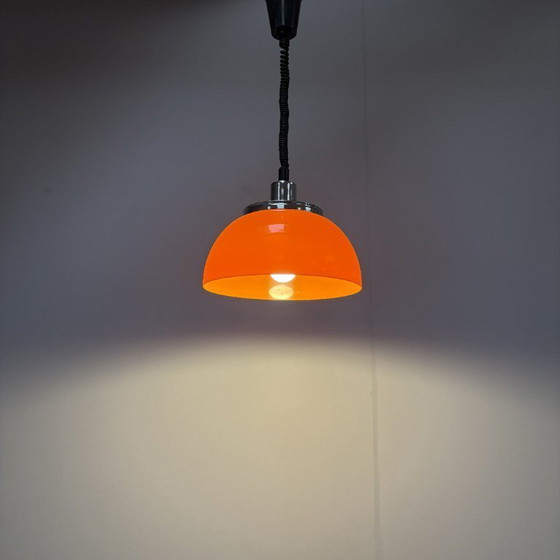 Image 1 of Lampada a sospensione Mid-Century di Meblo, Harvey Guzzini, anni '70, Italia