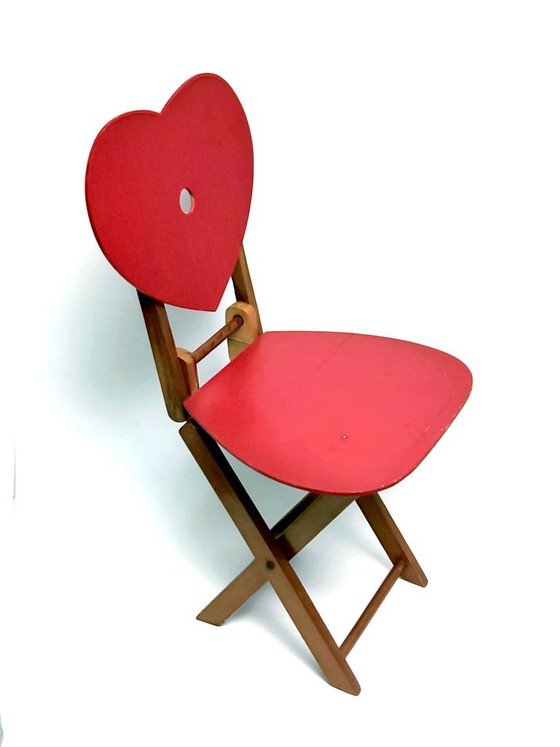 1950s High Chair – Decorative Objects, Wood, Vintage (photo 3 of 10)