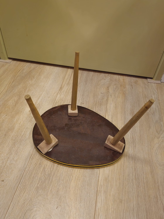 Image 1 of Vintage Plantentafeltje Tafeltje Bijzettafeltje Tafel 