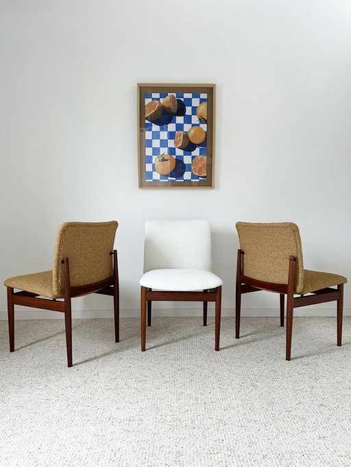 3X Finn Juhl Chair Model 191