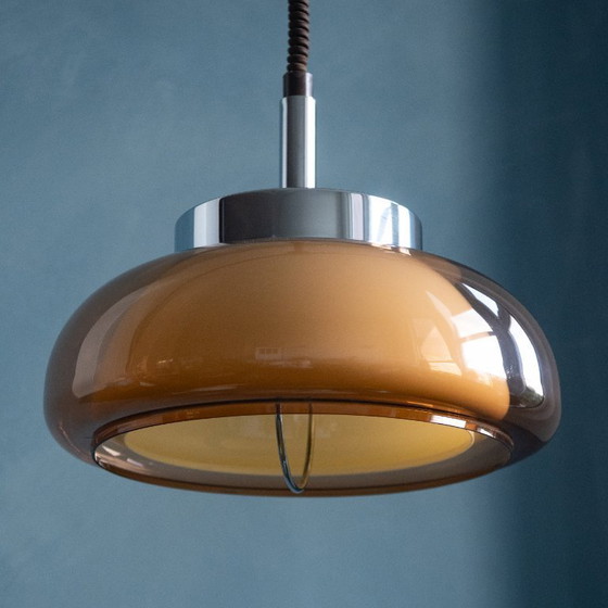 Image 1 of Suspension Herda vintage style Space Age des années 1970
