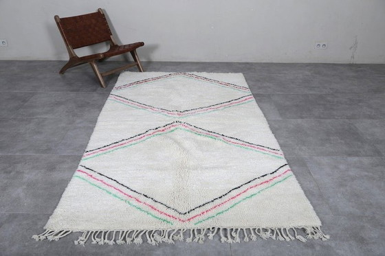 Image 1 of Autentico tappeto Beni Ouraine fatto a mano, 150/350 cm