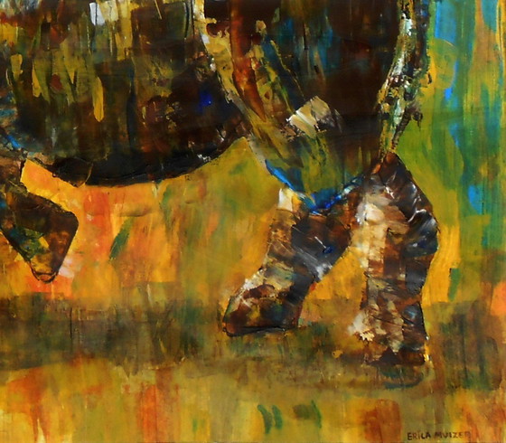 Image 1 of Toujours debout et fort (peint à la main)