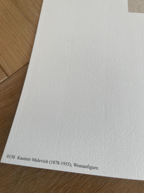 Image 1 of Kazimir Severinovich Malevich (1878-1935), Figura femminile, Stampato in Belgio