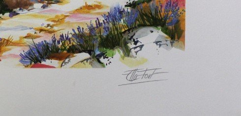 Image 1 of Fort, Ella - La Vie Rustique au Bretagne - Kleurenlitho