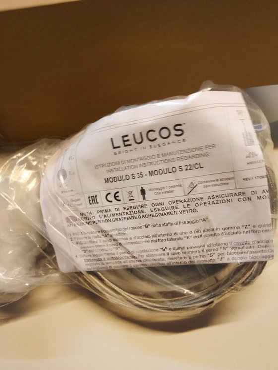 Image 1 of 2 Lámparas Cinea Leucos de Murano, de Renato Tosso