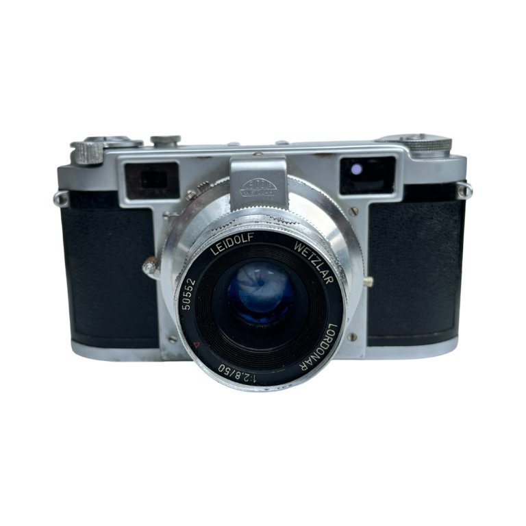 Leidolf Lordomat C35 camera + Lordonar 50mm f/2.8 + original case