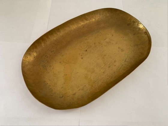 Image 1 of Ciotola/Vassoio Art Deco Modello Mod. 29 Karl Bayer Arts and Crafts Monaco Art Nouveau Ottone