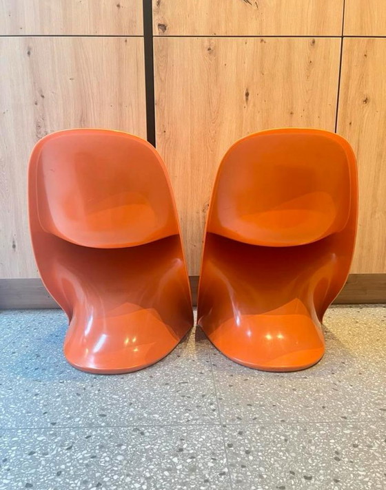 Image 1 of Casalino 2 Retro Kinderstühle Space Age Design