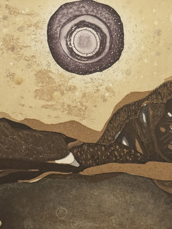 Alfred Pohl, “ICA II” (1979) — Verloren plaatafdruk – Litho's & Zeefdrukken, Paper (photo 3 of 5)