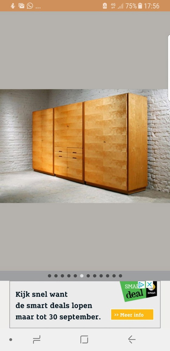 Image 1 of Lot de 2 armoires vintage à vendre