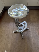 3 paar Chrome barkrukken