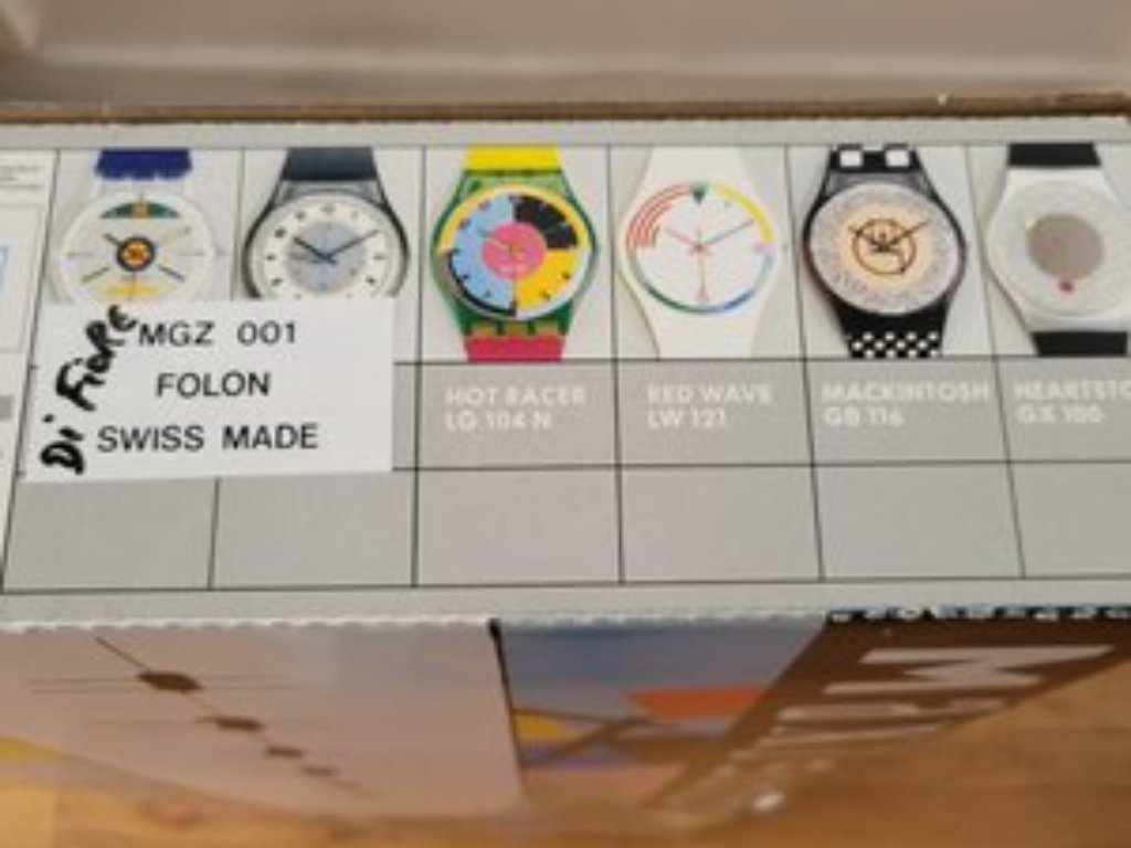 Jean Michel Folon Wall Clock by Swatch 1993 | €700 | Whoppah