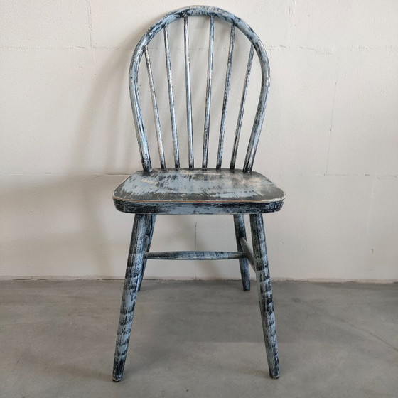 Image 1 of Vintage Brocante bar chairs (dining room, room chair)