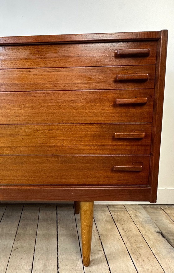 Image 1 of Vintage Scandinavian teak sideboard, 1970s