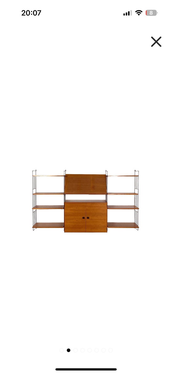 Image 1 of Vintage WHB wandsysteem 