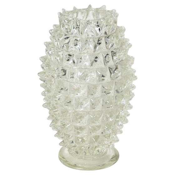 Vaso in vetro di Murano italiano di metà secolo, Barovier&Toso, 1940 – Vasi, Crystal, Murano Glass (photo 4 of 28)