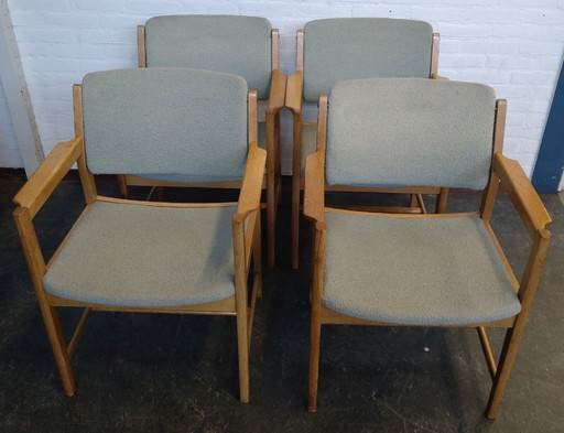 Chaise design 4x "Carmen" de Bengt Ruda pour Ikea.