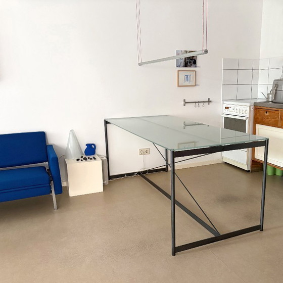 Image 1 of Vintage Vender Table Asnago & Vender 80s 90s Pallucco Italian Design