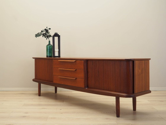 Image 1 of Teakhouten dressoir, Deens design, jaren 70, productie: Denemarken