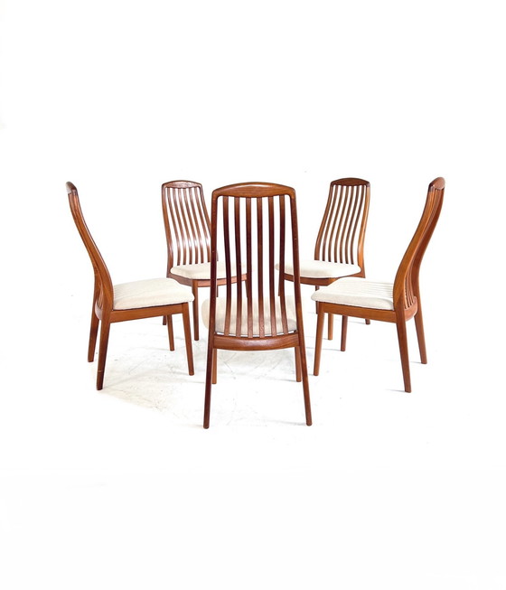 Image 1 of 5x vintage dining chair Kai Kristiansen '70s