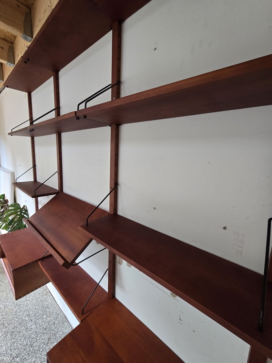 Vintage Wall System - As Good As New – Geen, Wall cabinet, Metal, Wood (photo 5 of 10)