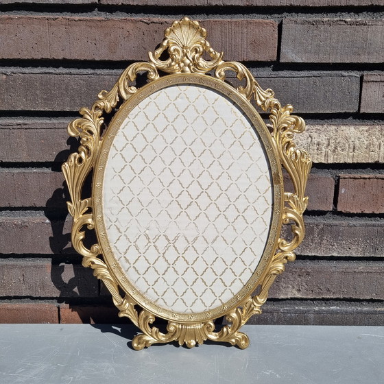 Image 1 of Italian baroque metal frames for photos or paintings, etc. (Internal dimensions 22x17 cm)