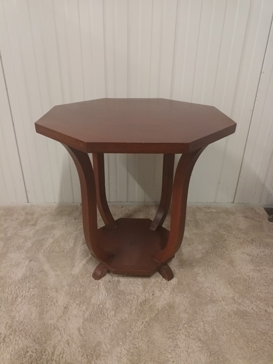 Art Deco Side Table – Wood (photo 3 of 7)