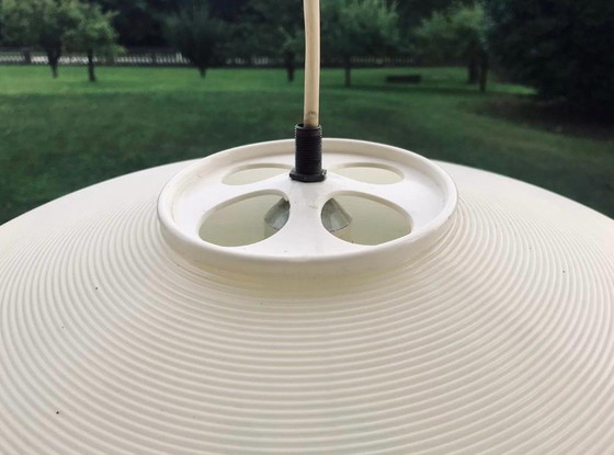 Image 1 of •  Lampada/sospensione tipo “Rotaflex”, per Atelier des Recherches Plastiques/A.R.P. (1954-1957) 